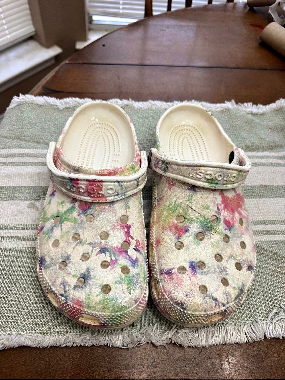 Crocs Patterned Clogs